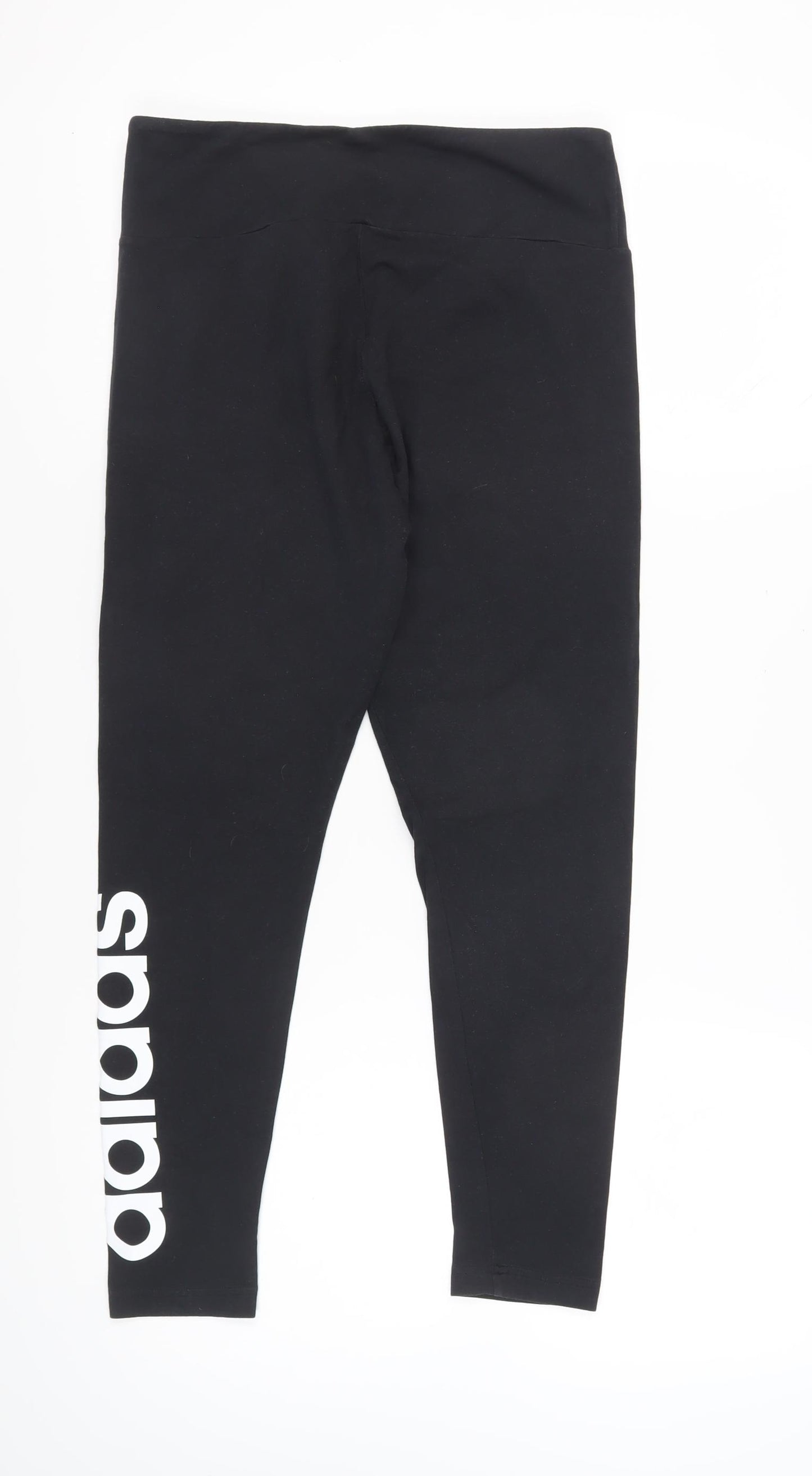 Adidas Women's Black Leggings Size L Athleisure Yoga