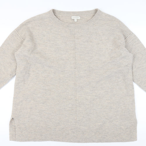 Monsoon Women's Beige Crew Neck Jumper XL