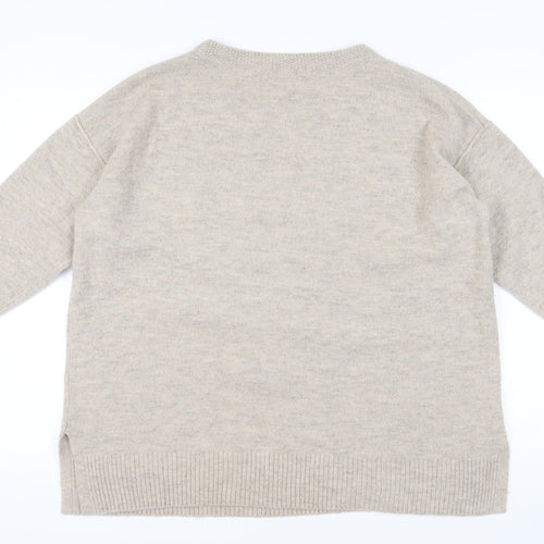 Monsoon Women's Beige Crew Neck Jumper XL
