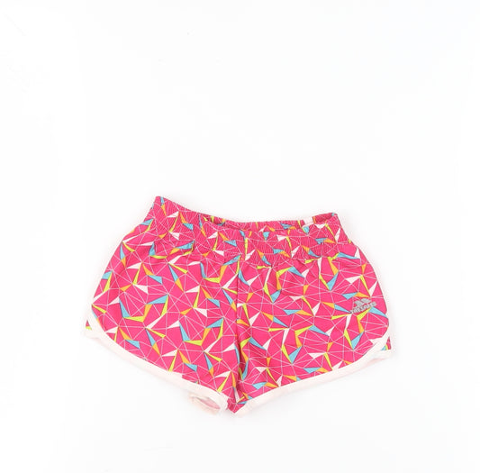 Trespass Girls' Multicoloured Geometric Shorts - 2-3 Years