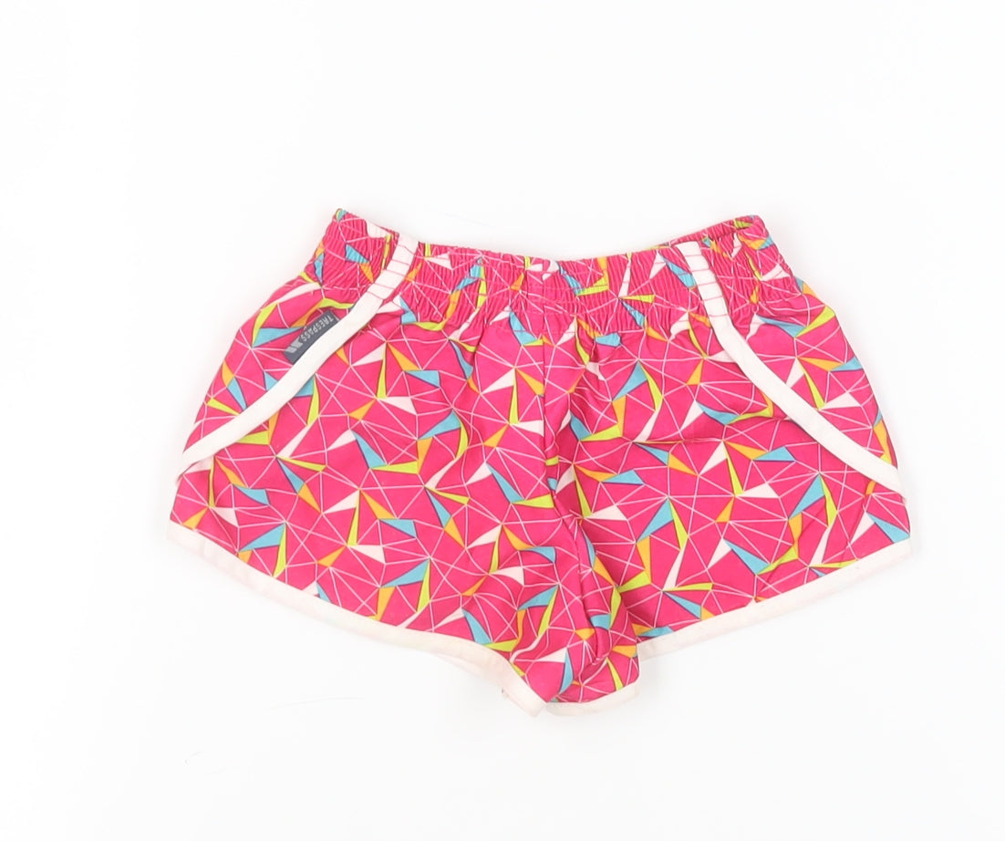 Trespass Girls' Multicoloured Geometric Shorts - 2-3 Years