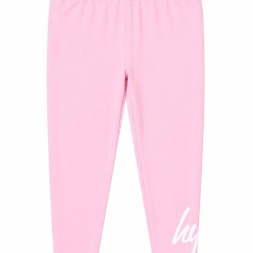 Hype Girls Pink Ankle Leggings, Size 13 Years