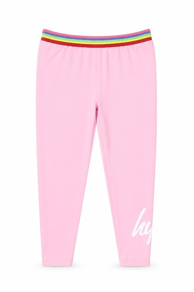 Hype Girls Pink Ankle Leggings, Size 13 Years