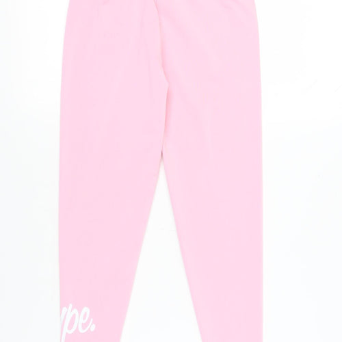 Hype Girls Pink Ankle Leggings, Size 13 Years