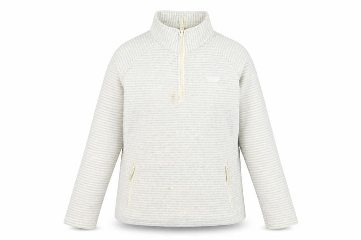 Regatta Women's Grey Striped Pullover Sweatshirt 18