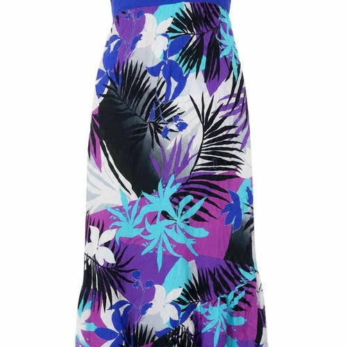 Warehouse Women Multicoloured Floral Long Dress Size 12