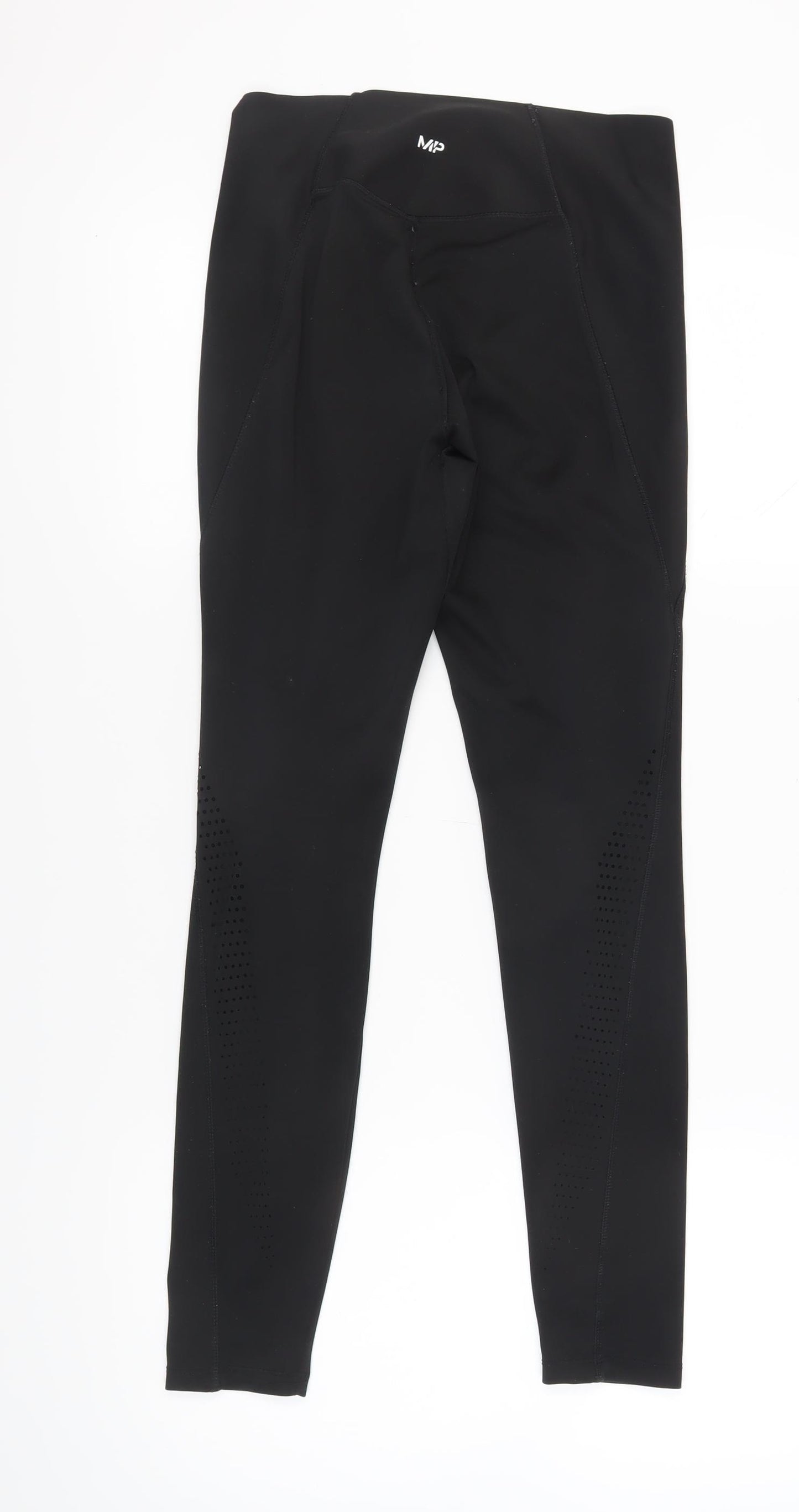 MP Women's Black Medium Gym Leggings Elastic Waist