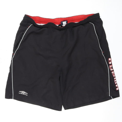 Umbro Men's Black Sports Shorts M