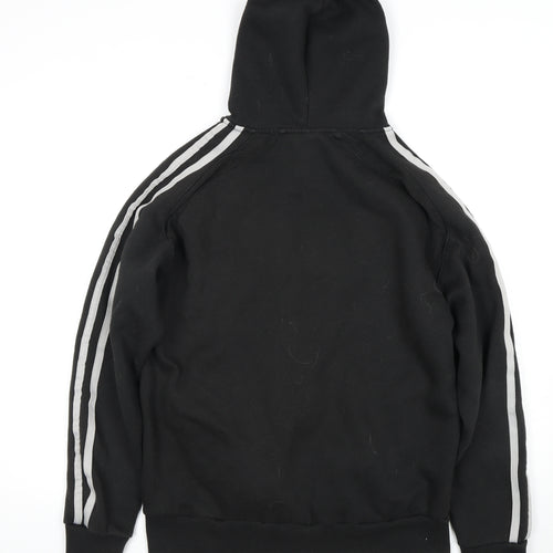 Lonsdale London Men's Black Medium Full Zip Hoodie