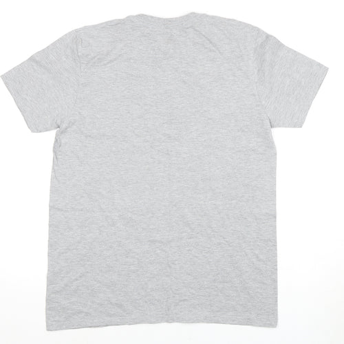 Star Wars Grey Men's T-Shirt, Medium, Short Sleeve