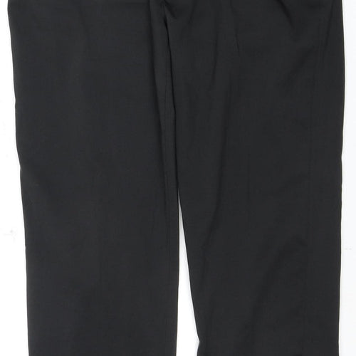 Dunlop Men's Black Dress Pants, Size 34, Workwear