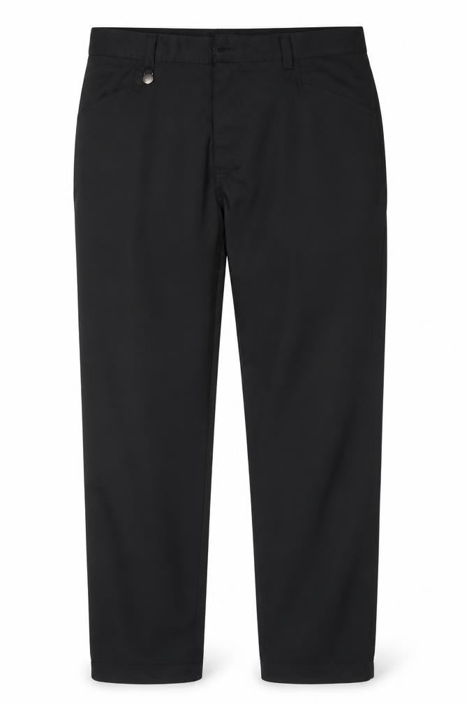 Dunlop Men's Black Dress Pants, Size 34, Workwear