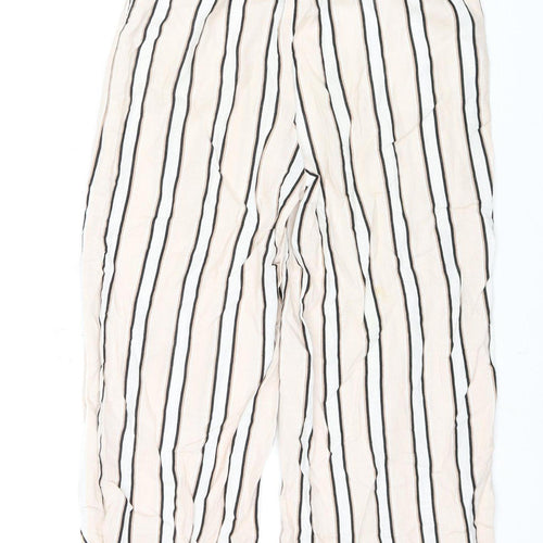 New Look Women's Multicoloured Striped Trousers UK 6