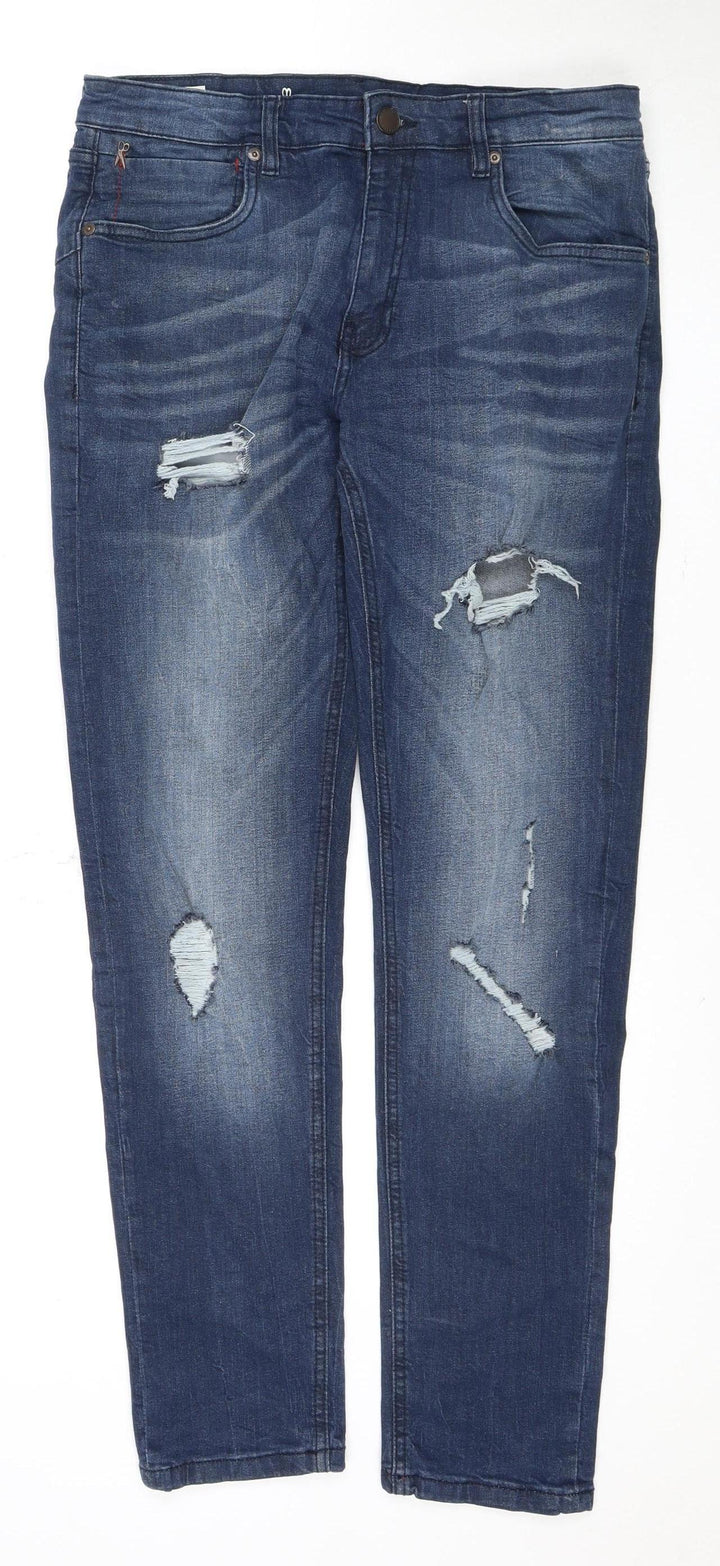 Ringspun Men's Blue Straight Jeans Size 32