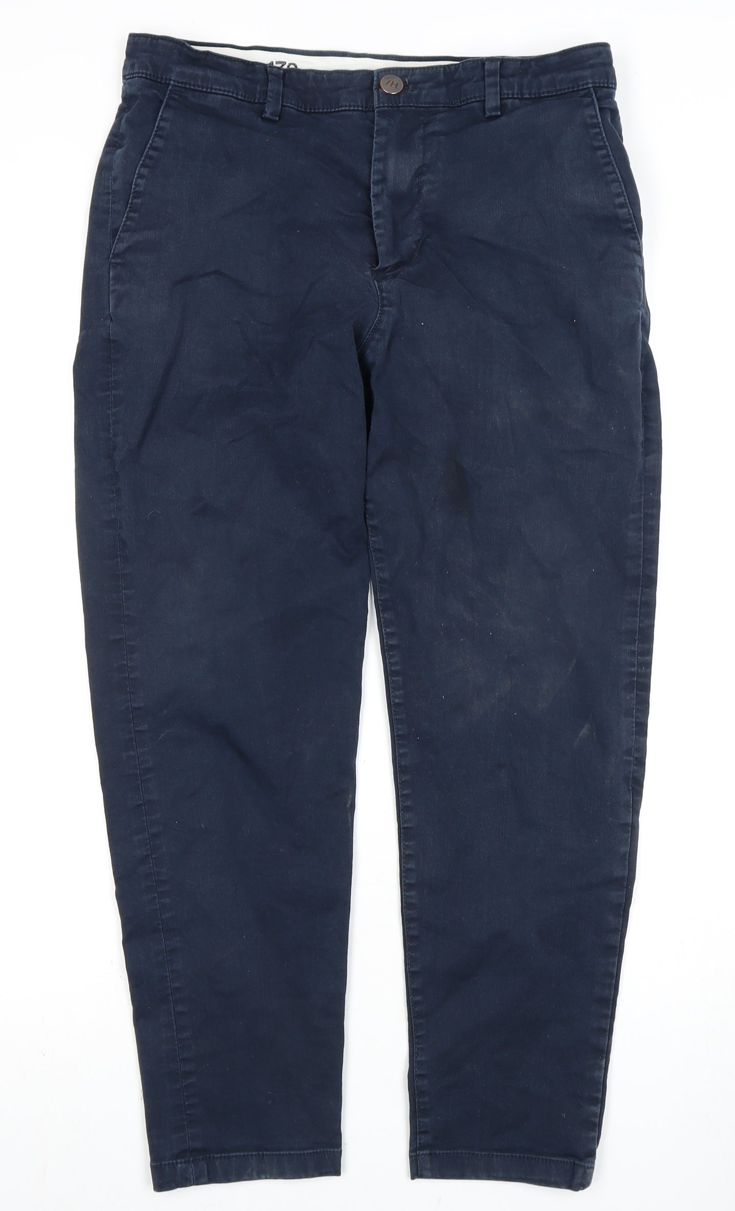 Selected Homme Men's Blue Chino Trousers L