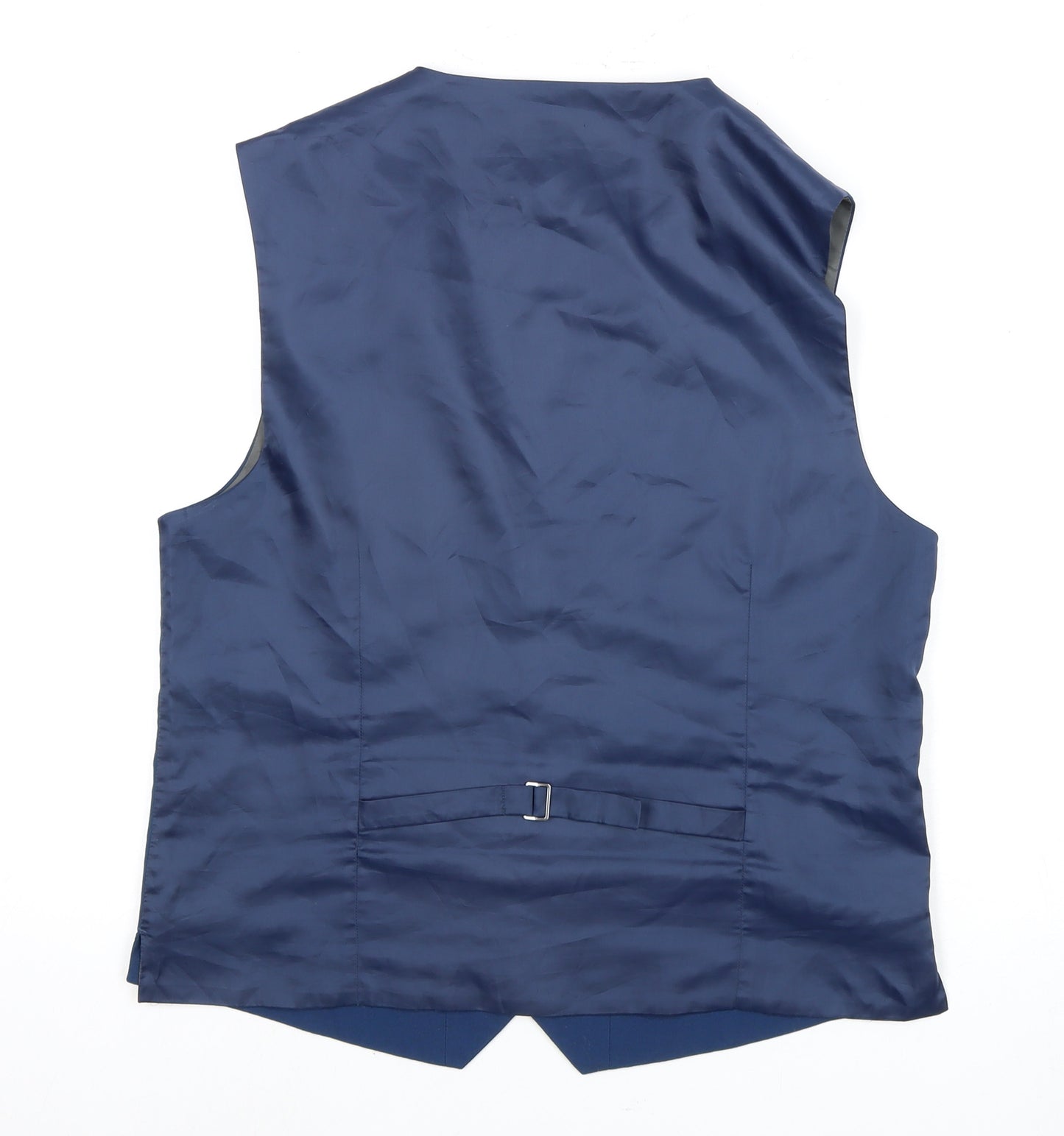 Next Men's Blue Waistcoat, Size 40R, Formal