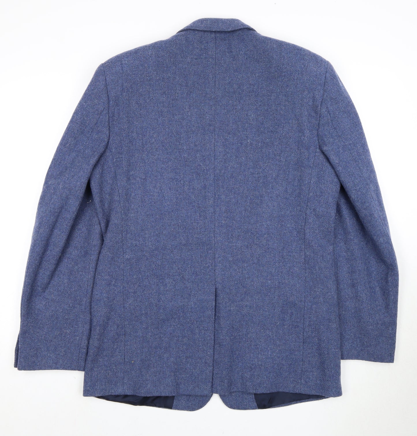 Classic Men's Blue Blazer, Size 40, Wool Jacket
