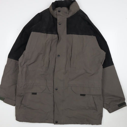 Brook Taverner Men's Brown Regular Fit Autumn Jacket