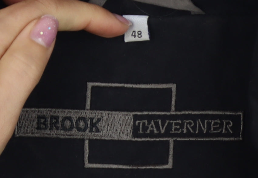Brook Taverner Men's Brown Regular Fit Autumn Jacket