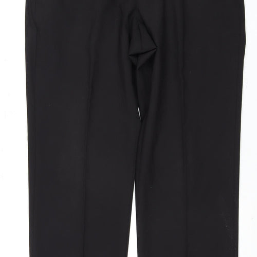 Marks and Spencer Men's Black 36 Ankle Trousers