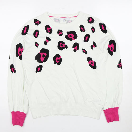 Next Women's Multicoloured Animal Print Pullover Jumper