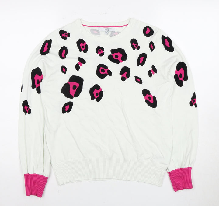Next Women's Multicoloured Animal Print Pullover Jumper