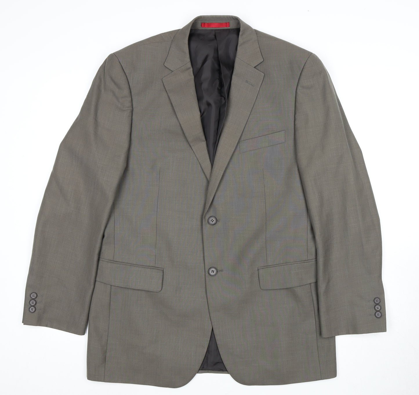 Burton Men's Grey Regular Fit Blazer 40R Classic