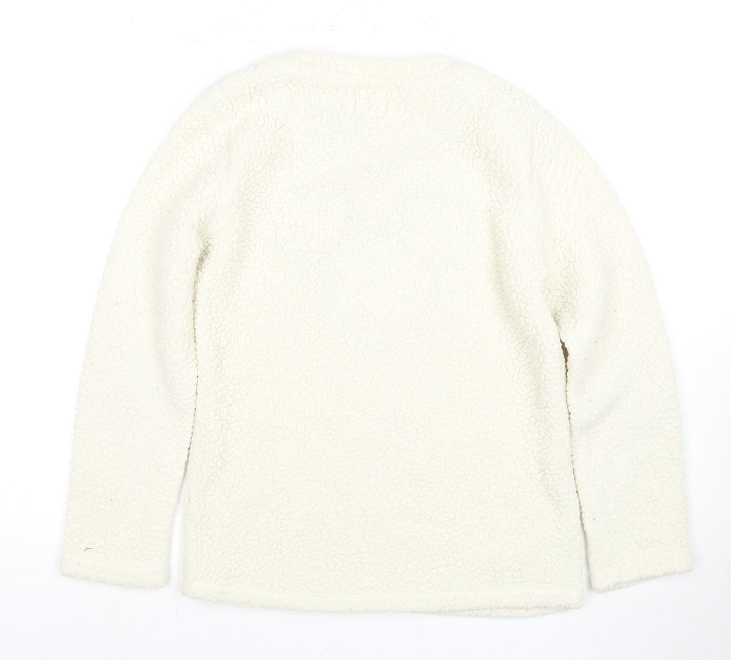 Disney Women's White Fleece Mickey Mouse Lounge Top