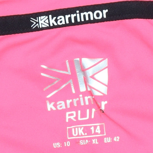 Karrimor Women's Pink Athletic Fit Running T-Shirt