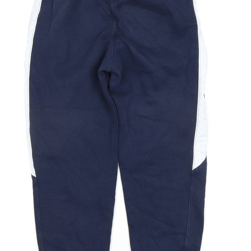 Nike Boys Blue Jogger Trousers, Size M, Cotton Blend