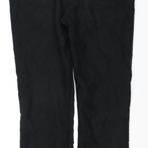 Marks and Spencer Men's Black Straight Jeans 31 in