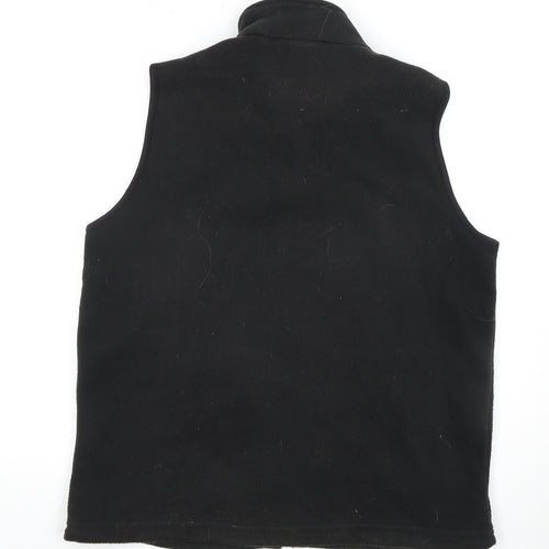 Trespass Men's Black Fleece Waistcoat M Stand-Up