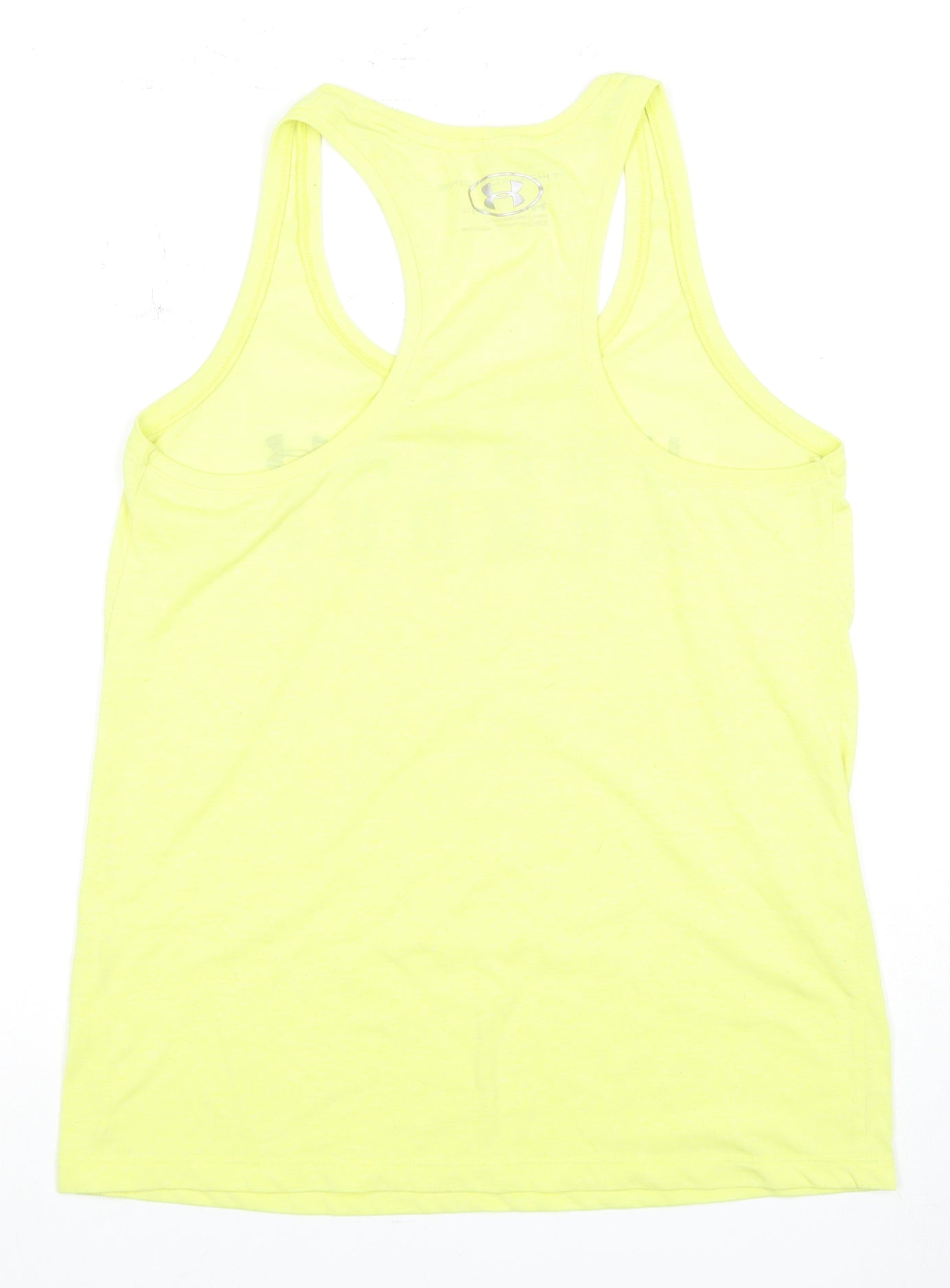 Under Armour Unisex Yellow Gym Tank Top M