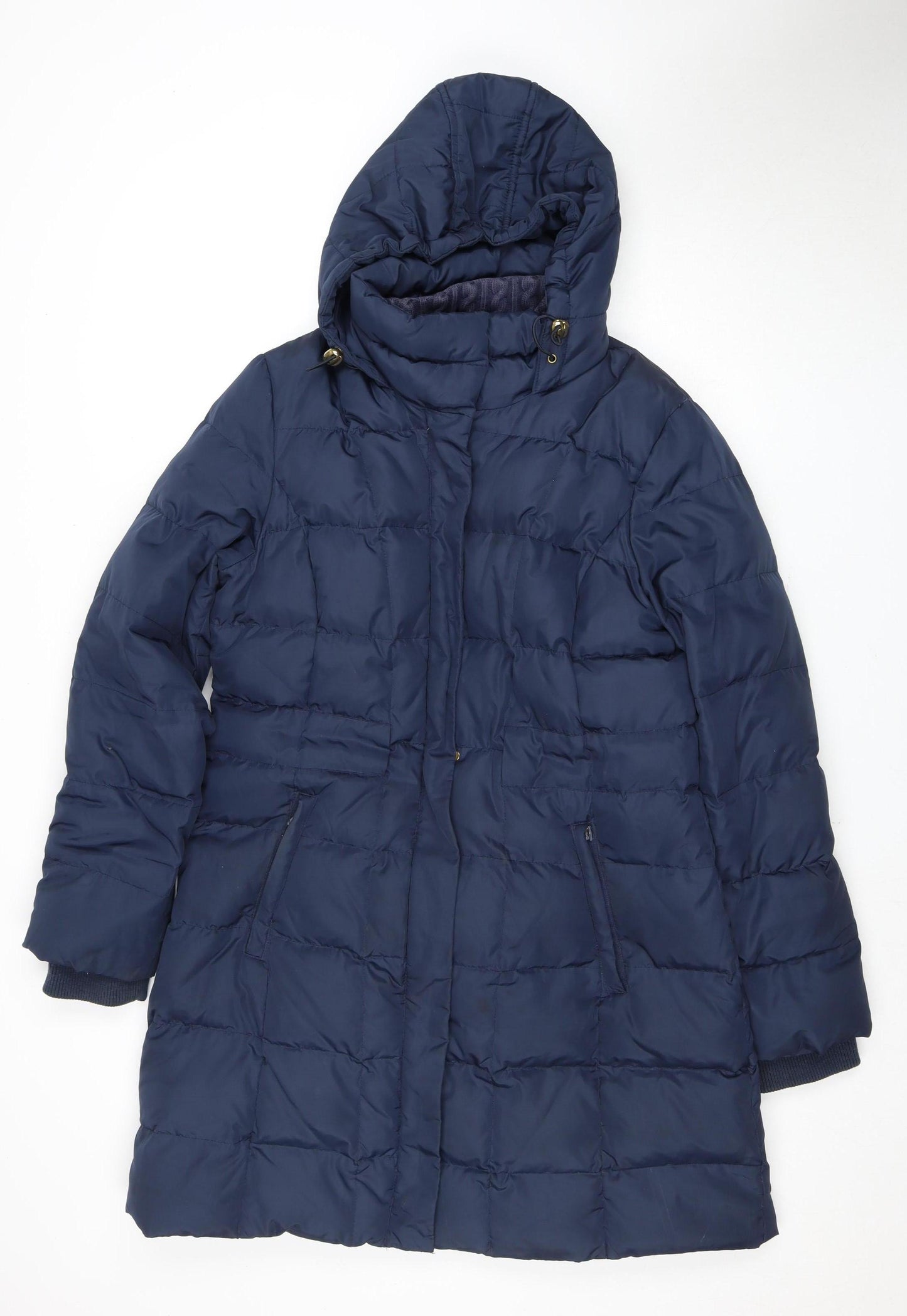 Ellen Tracy Women's Blue L Puffer Jacket