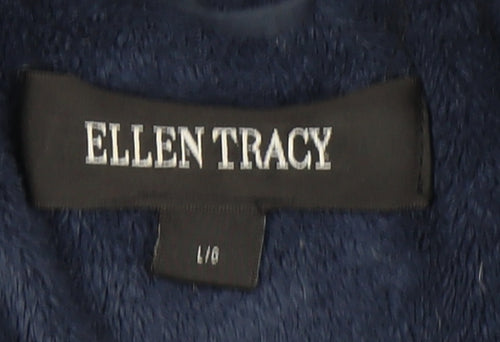 Ellen Tracy Women's Blue L Puffer Jacket