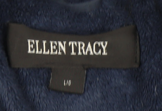 Ellen Tracy Women's Blue L Puffer Jacket