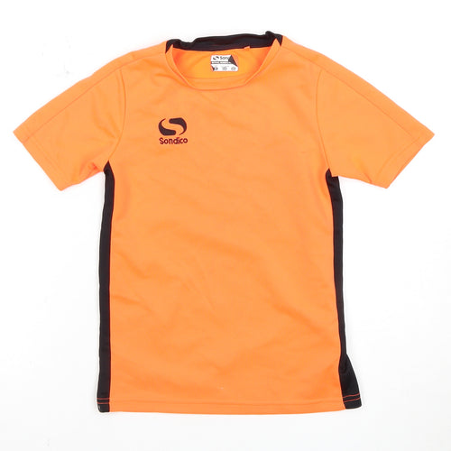 Sondico Boys Orange Football T-Shirt 7-8 Years