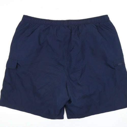 Lonsdale Men's Blue Cargo Shorts 3XL Relaxed Fit