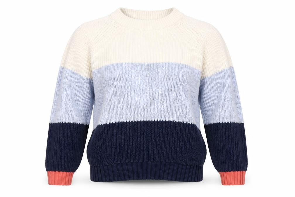 Front view of Marks & Spencer Women's Multicoloured Striped jumper S