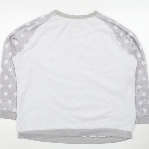 Harry Potter Women's Grey XL Fleece Pyjama Top
