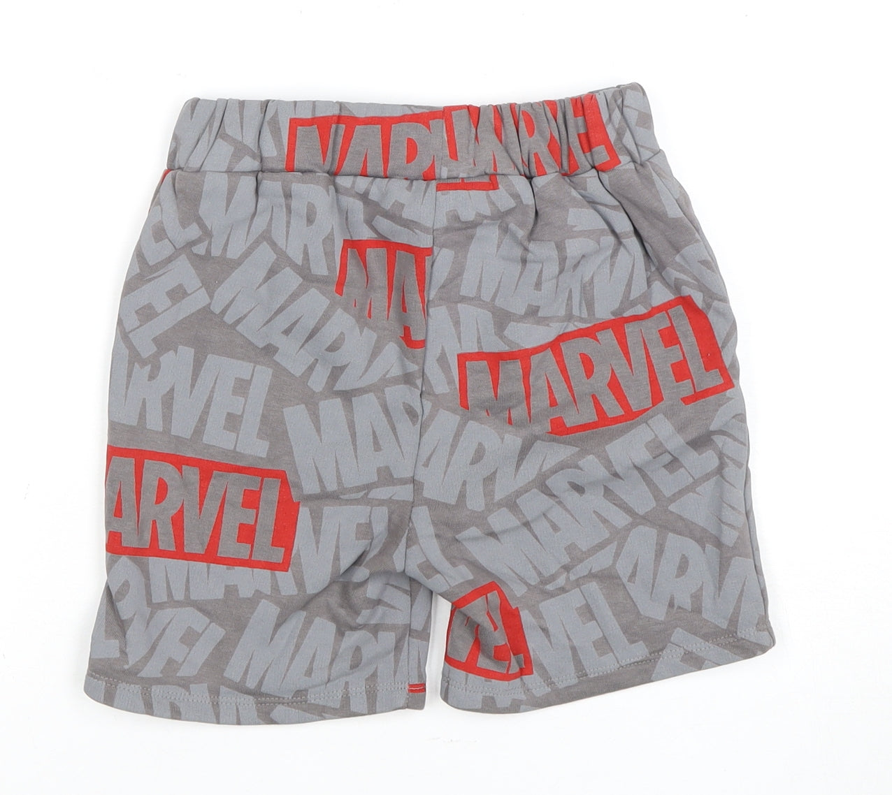 Marvel Boys Grey Sweat Shorts, 8 Years, Casual Comfort