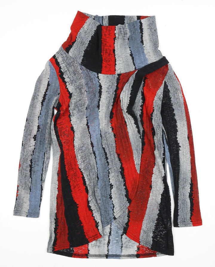 Zino Women's Multicoloured Long Sleeve Tunic