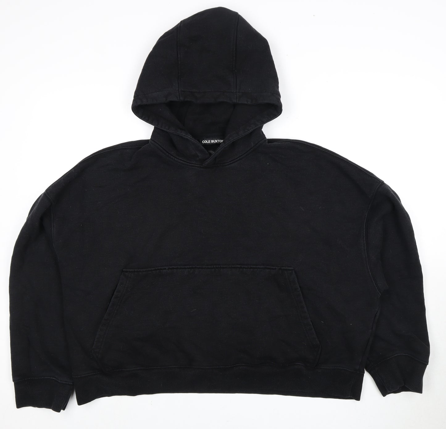 Cole Buxton Unisex Black Pullover Hoodie M - Athletic