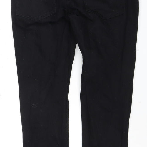 Next Men's Black Straight Jeans, Size L, Regular Fit