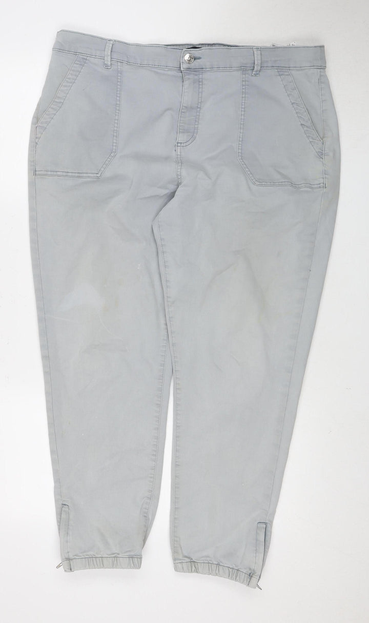 Marks and Spencer Women's Blue Regular Fit Jeans