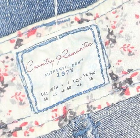 TCM Women's Blue Denim Knee Length Pencil Skirt UK 18