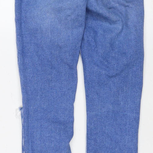 New Look Girls Blue Skinny Jeans, Age 12, Ripped Detail