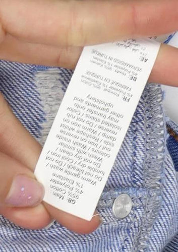 New Look Girls Blue Skinny Jeans, Age 12, Ripped Detail