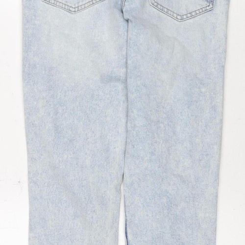 New Look Girls Blue Ankle Grazer Slim Jeans, Size 12