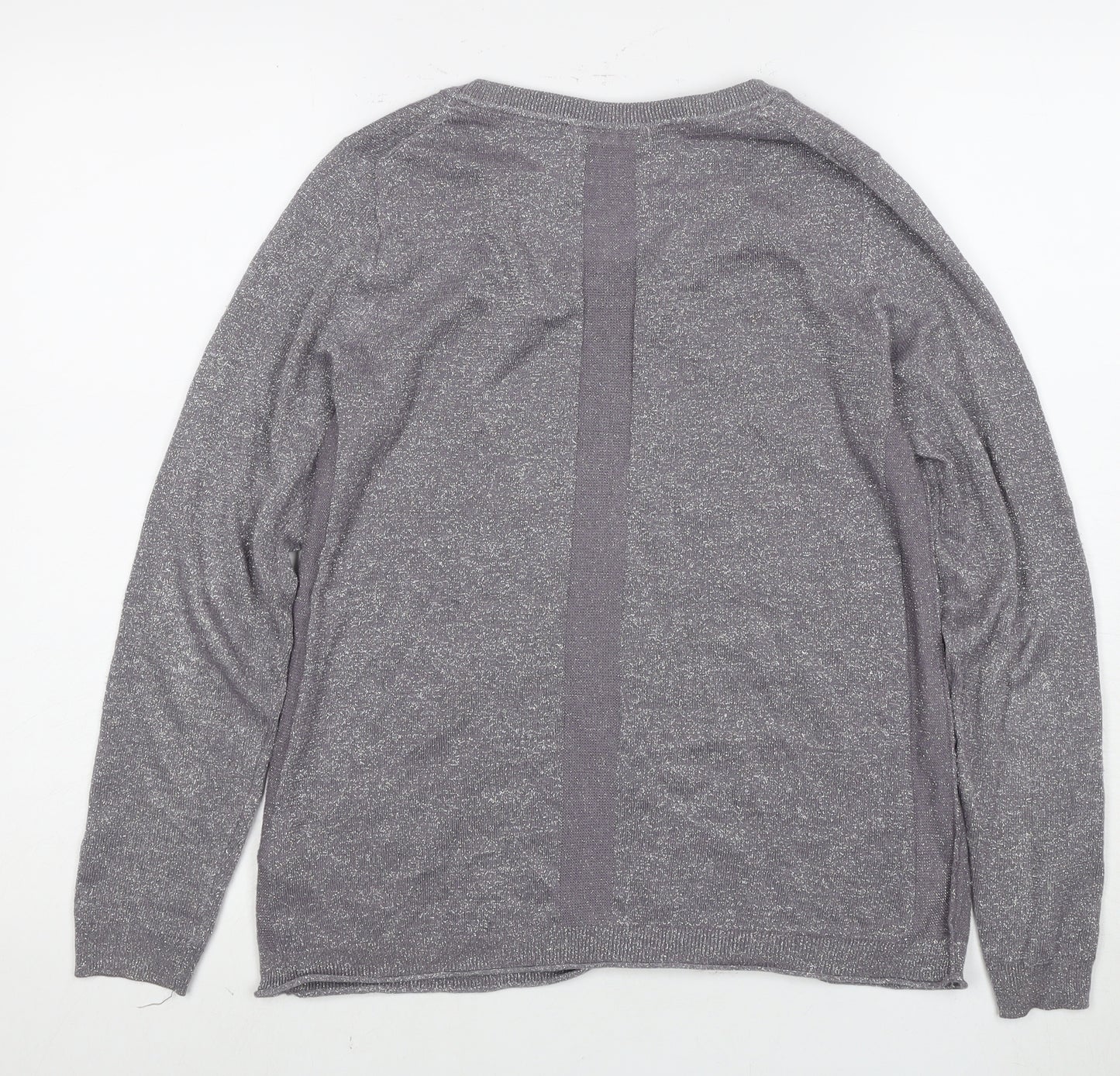 Wallace Smith Women's Grey Pullover Jumper, M